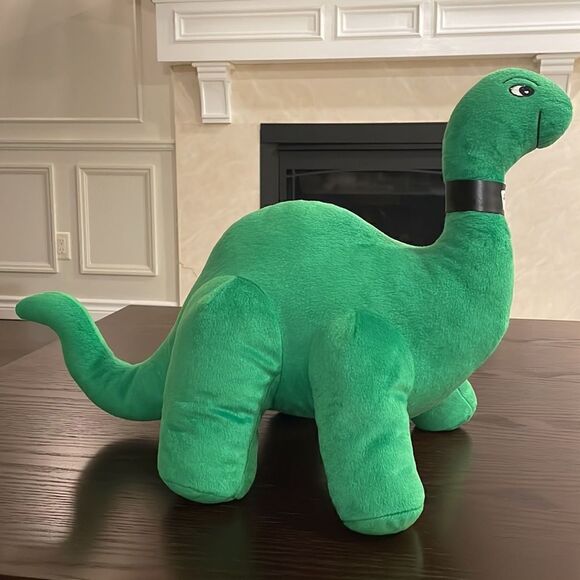 Sinclair Dinosaur Dino Oil Plush Brontosaurus 21” long  14” tall Stuffed Animal - Picture 4 of 7